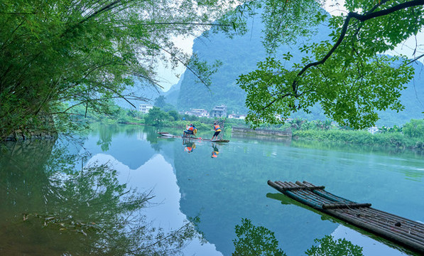 陽(yáng)朔遇龍河