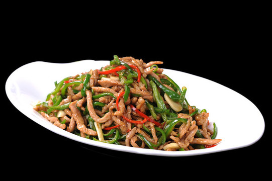 青椒炒肉絲