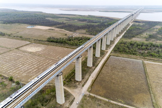 大西高鐵黃河特大橋