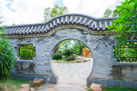 南寧五象湖公園友園的圓拱門