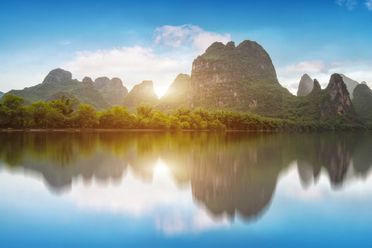 桂林青山綠水