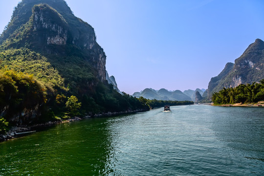 中國廣西桂林山水