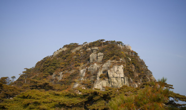 黃山山峰