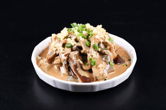 麻醬茄泥