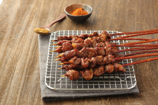 紅柳羊肉串