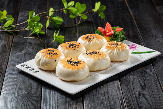生煎牛肉包