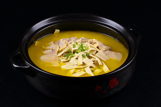 白臘肉煲千張