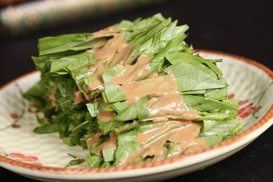 麻醬油麥菜