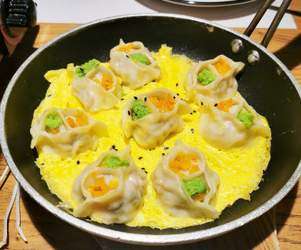 雞蛋煎餃
