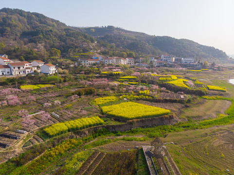 湖北黃石沼山森林公園航拍風(fēng)光