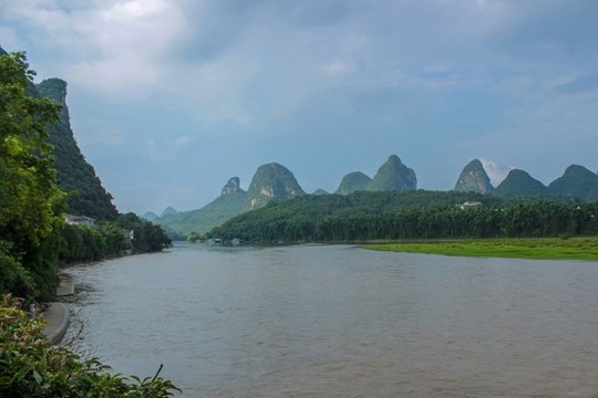 中國廣西桂林陽朔山水風(fēng)光