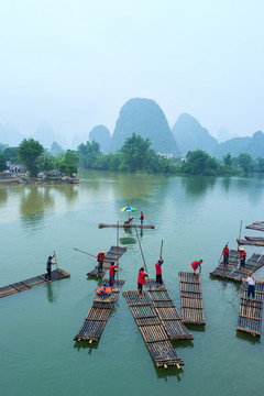 陽朔遇龍河