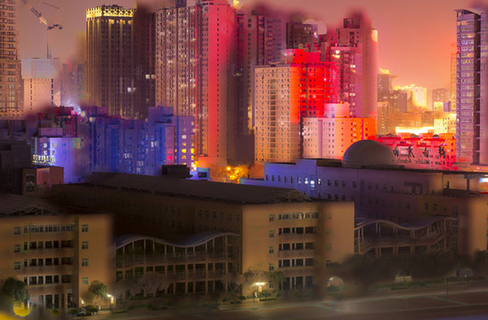 城市夜景