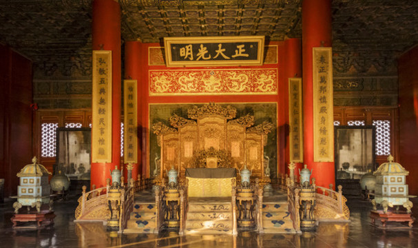 故宮乾清宮正大光明牌匾