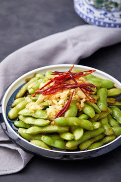 老醋毛豆莢毛豆