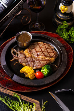 火焰牛排西餐