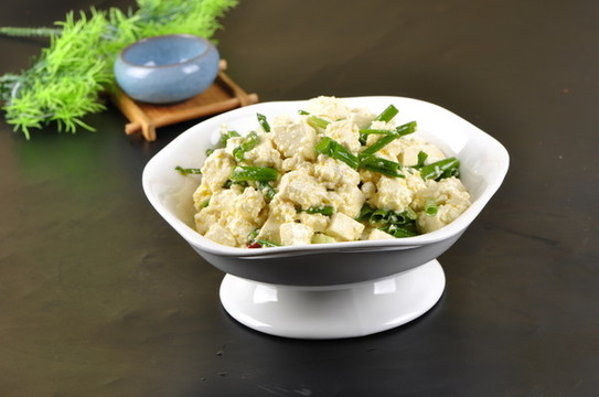 小蔥拌豆腐