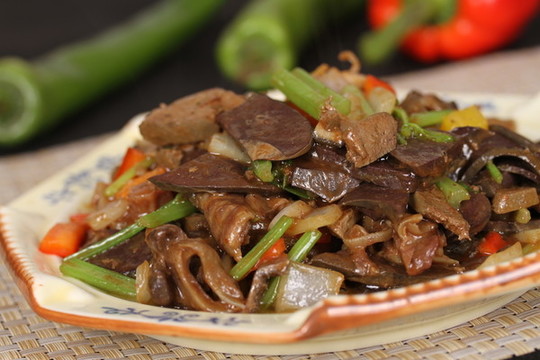 小炒羊雜
