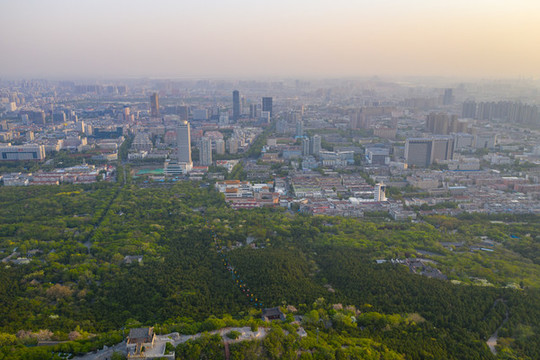 航拍千佛山37