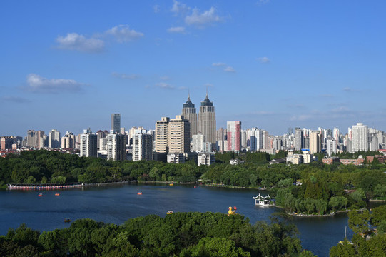 上海長寧區(qū)城市天際線