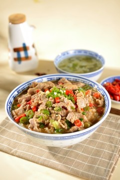 雙椒瘦肉湯粉