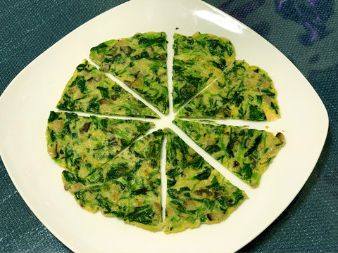 菠菜蛋餅