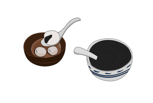 美食插畫
