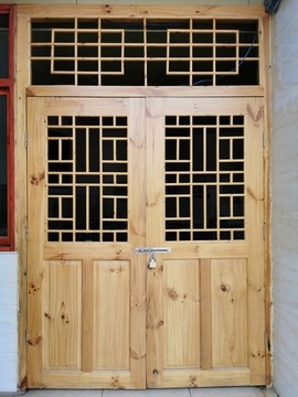 現(xiàn)代中式木門