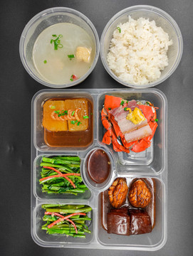 抗疫英雄盒飯