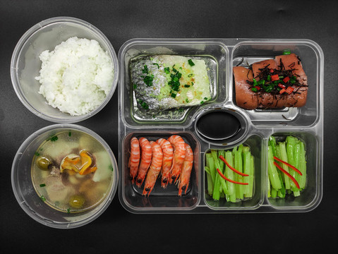 抗疫英雄盒飯