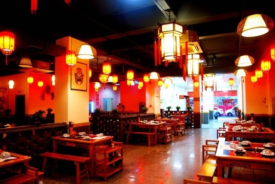 火鍋店內(nèi)飾