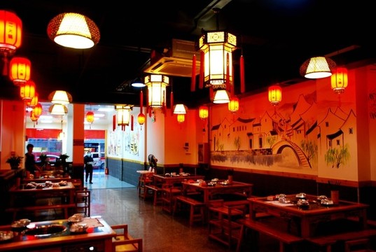 火鍋店內(nèi)飾