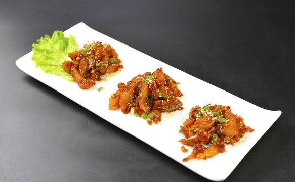 煎明太魚