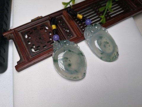翡翠福壽如玉