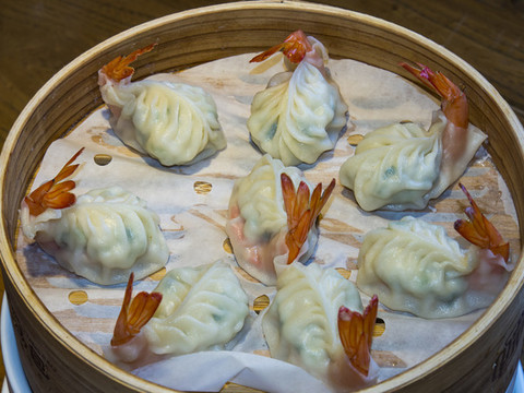 大蝦湯包