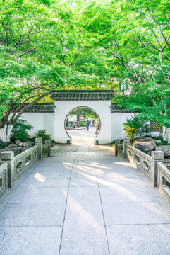 月洞門