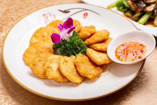 香煎墨魚餅