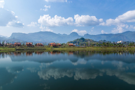 葫蘆湖風景