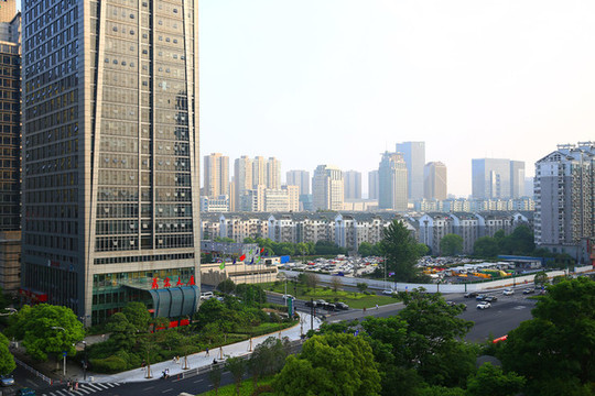 杭州濱江區(qū)城市建筑