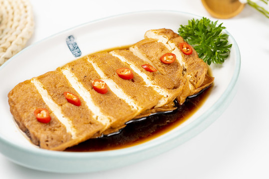香煎素雞豆腐千葉豆腐