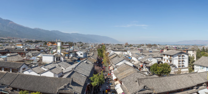 云南大理古城街景