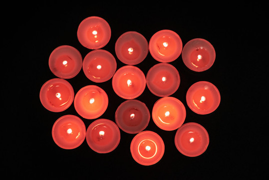 蠟燭祈福祝愿