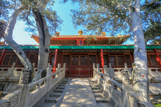 北京故宮御花園欽安殿