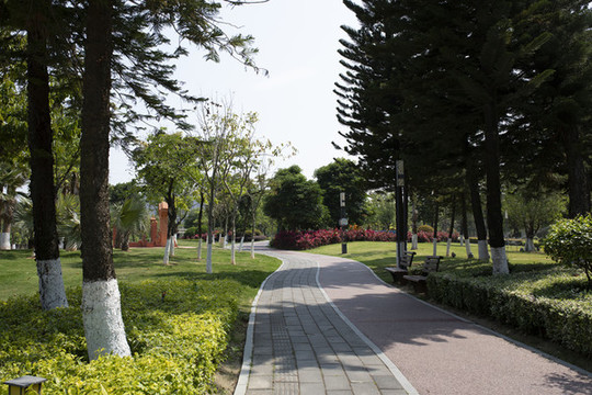 公園一角