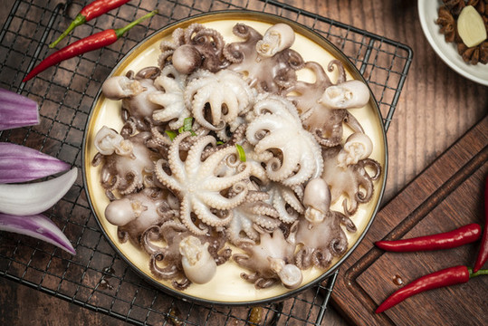 川味麻辣八爪魚章魚魷魚仔