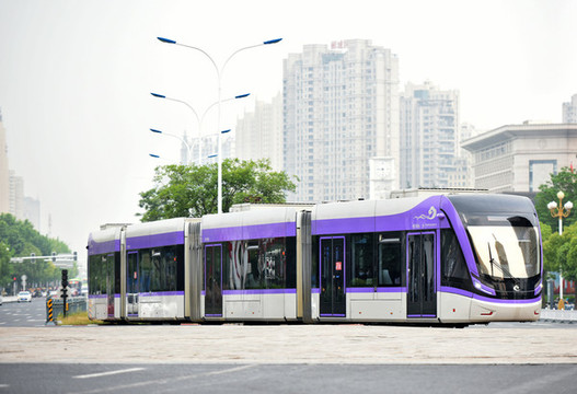 江蘇省淮安市現(xiàn)代有軌電車(chē)