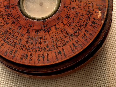 古代羅盤特寫