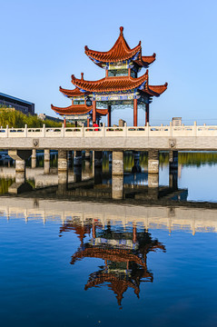 中國長春友誼公園景觀