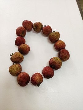 荔枝心形