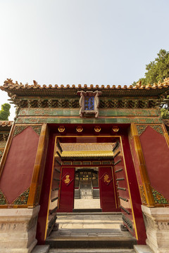 北京故宮翊坤宮前翊坤門(mén)